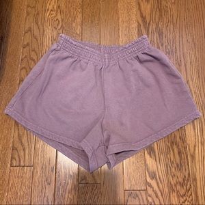 NWOT Los Angeles Apparel sweat shorts